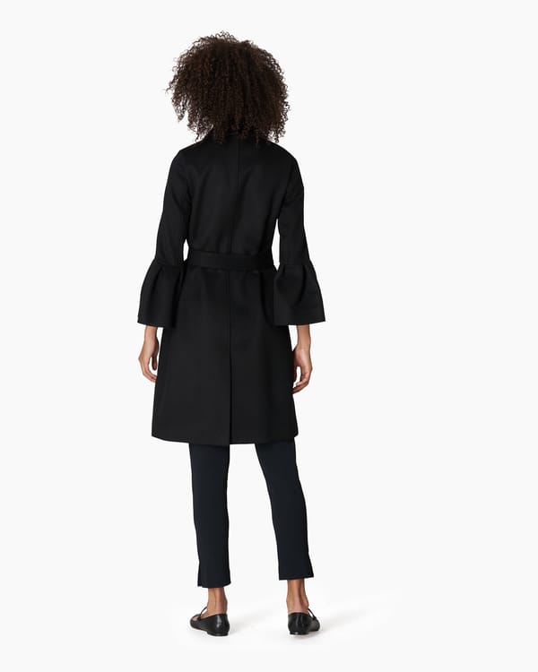 Bell Sleeve Coat - Ready to Wear | Carolina Herrera